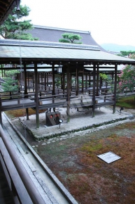 大覚寺の渡り廊下