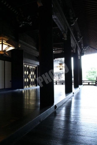 東本願寺の御影堂にある縁側