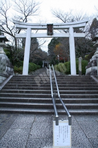 宗忠神社の入り口