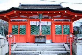 折上稲荷神社の拝殿