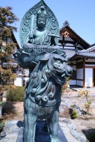 弘源寺の文殊菩薩像（もんじゅぼさつ）