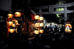 三栖神社秋季大祭の還幸祭（かんこうさい）