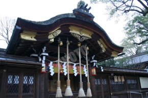 護王神社の拝殿