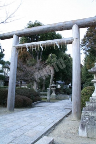 木嶋神社(蚕の社)の鳥居