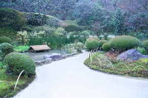 詩仙堂の庭園