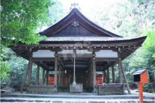 大田神社の拝殿