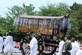 葵祭（賀茂祭）の牛車