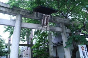 菅大臣神社の入り口