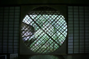 祇王寺の吉野窓
