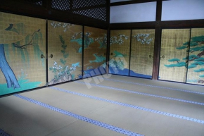 大覚寺の柳松図
