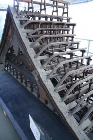 東本願寺の御影堂　屋根の模型