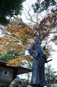 護王神社の和気清麻呂像