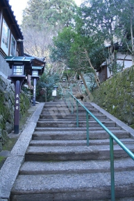 長楽寺の階段