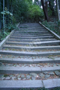 長楽寺の階段2