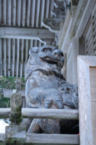 由岐神社の狛犬