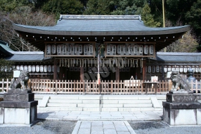 熊野若王子神社の拝殿