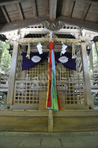 崇道神社の拝殿