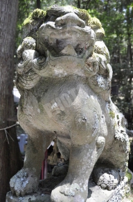 崇道神社の狛犬