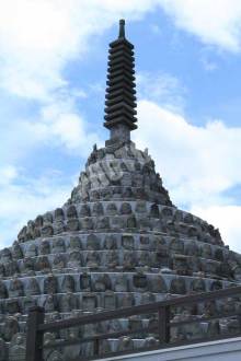 壬生寺　その2の千体仏塔