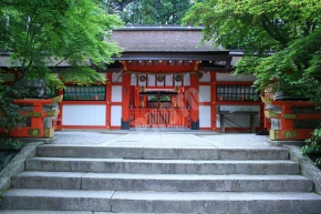 大原野神社の拝殿