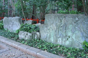 大原野神社の歌碑