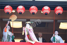 祇園祭 2011  吉符入・長刀鉾稚児舞（八坂神社）