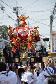 京都において最も優雅な神輿