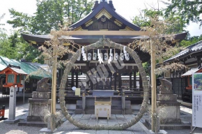 護王神社の茅の輪