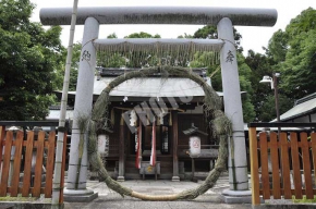 花山稲荷神社の茅の輪