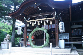 熊野神社の茅の輪