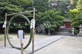 大原野神社の茅の輪