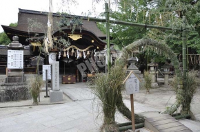 藤森神社の茅の輪