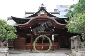 菅大臣神社の茅の輪