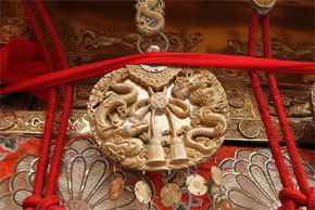 東本宮神輿の装飾