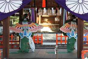 船岡祭（ふなおかさい）　胡蝶の舞