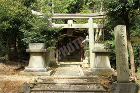 奥の院 竹釼稲荷神社