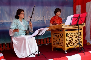 中国楽器の演奏